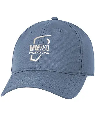 Men's and Women's Blue WM Phoenix Open Frio Ultimate Fit AeroSphere Tech Adjustable Hat Handmade