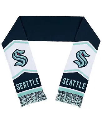 Women's Seattle Kraken Jacquard Stripe Scarf Today Only