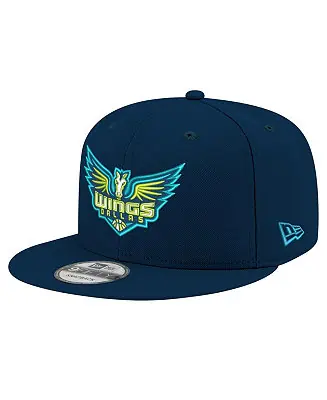 Men's and Women's Navy Dallas Wings Logo 9FIFTY Snapback Hat Factory Price