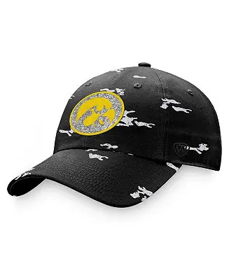 Women's Black Iowa Hawkeyes OHT Military-Inspired Appreciation Betty Adjustable Hat Free Returns