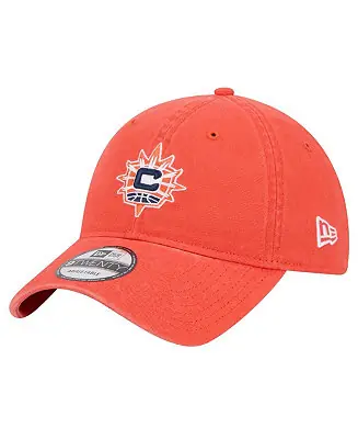 Hot Deal Men's and Women's Orange Connecticut Sun Core Logo 9TWENTY Adjustable Hat