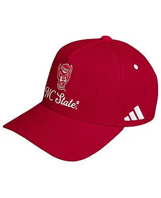 Men's and Women's Red NC State Wolfpack City of Oaks A-Frame Adjustable Hat Free Delivery
