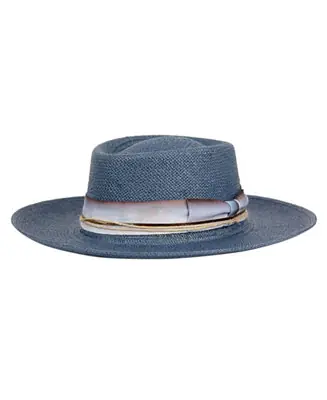 Straw Pork Pie Fedora Hat High Quality