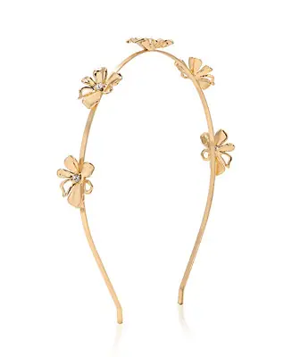 Gold Tone Petals Headband Best Choice