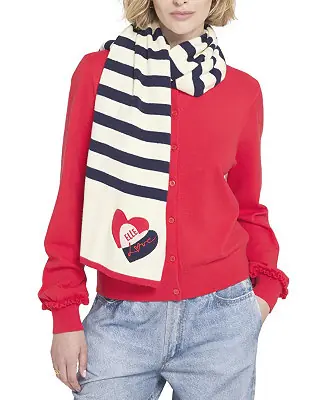 Same Day Shipping Striped Scarf