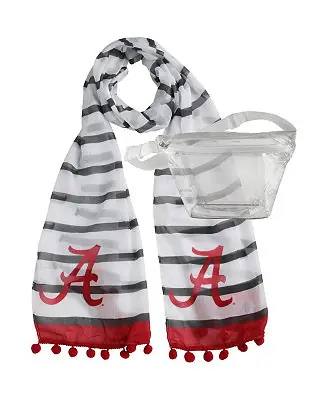 Discount Women's Alabama Crimson Tide Fanny Pack Scarf Set