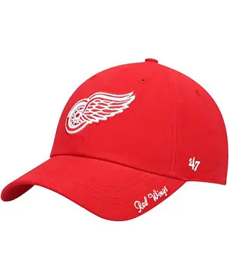 Women's Red Detroit Red Wings Team Miata Clean Up Adjustable Hat Low Price