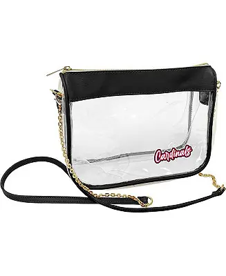Money Back Guarantee Women's St. Louis Cardinals Hype Stadium Crossbody Clear Bag
