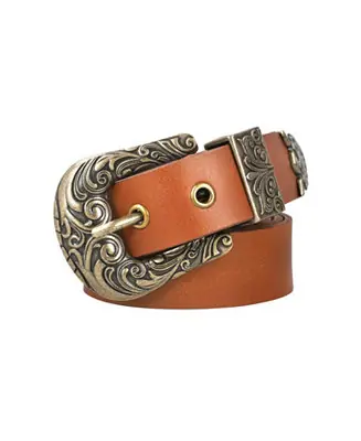 In Demand Women's 30mm Western Leather Belt