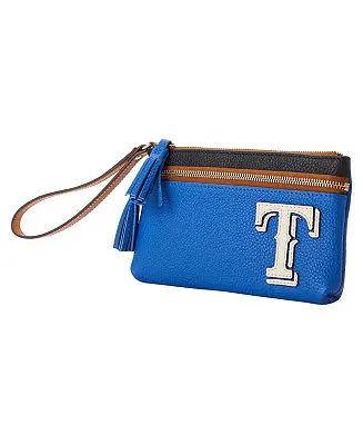 Hot Deal Men's and Women's Texas Rangers Infield Double-Zip Wristlet