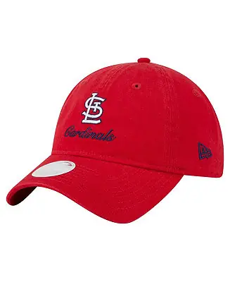Women's Red St. Louis Cardinals Preppy Team 9TWENTY Adjustable Hat Save Now
