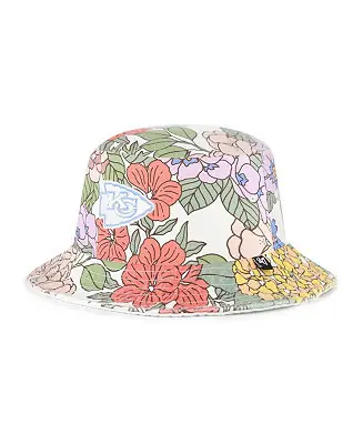 Women's White Kansas City Chiefs Florentina Bucket Hat Certified