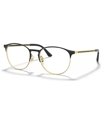 Weekend Sale RB6375 OPTICS Unisex Round Eyeglasses