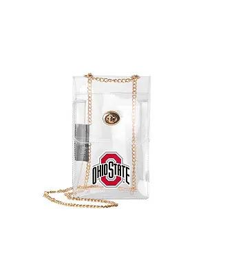 Weekend Sale Ohio State Buckeyes Clear Essential Crossbody Purse