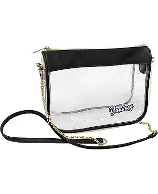 Women's New York Yankees Hype Stadium Crossbody Clear Bag Hassle-Free Returns