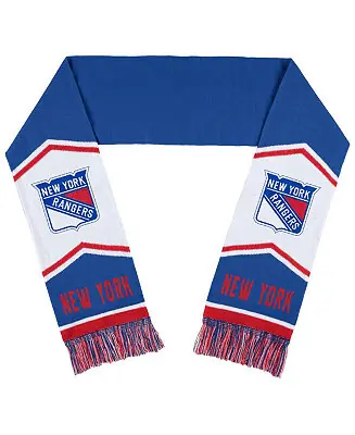 Special Discount Women's New York Rangers Jacquard Stripe Scarf