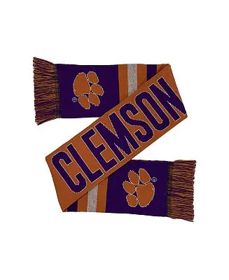 Men's and Women's Clemson Tigers Reversible Thematic Scarf Instant Buy