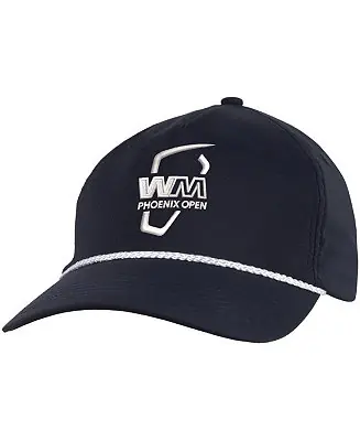 Mega Sale Men's and Women's Navy WM Phoenix Open Alto Rope AeroSphere Tech Adjustable Hat