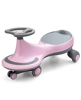 Wiggle Car Ride-on Toy w/ Flashing Wheels for Toddlers & Kids Sale