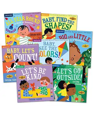 Indestructibles Books Early Learning Set - Set of 7 Premium