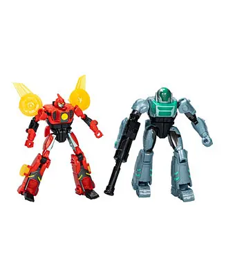 EarthSpark Cyber-Combiner Terran Twitch and Robby Malto Action Figure Next Day Delivery