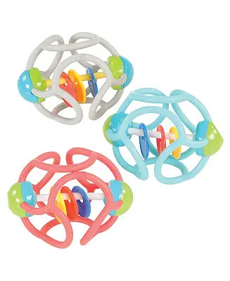 Brand New Ogobolli Bolli Rattle Ball Set - Set of 3