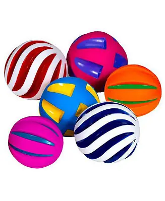 Tactile Squeaky Balls - Set of 6 Secure Checkout