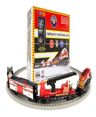 Emergency Response Lionchief Bluetooth 5.0 Train Set with Remote Authentic