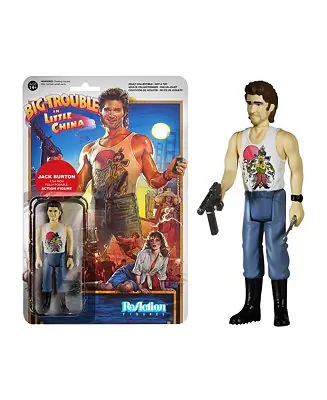 ReAction Big Trouble in Little China Jack Burton Action Figure Certified