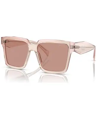 Popular Oversized Low Bridge Women's Sunglasses, PR 24ZSF