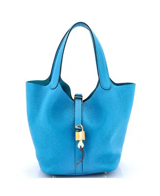 Handmade MM Picotin Lock Bag Clemence