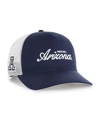 Trending Men's and Women's Navy Arizona Wildcats Contemporary Basics Foundation Trucker Hitch Adjustable Hat