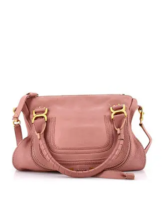 Medium Marcie Satchel Leather Top Rated