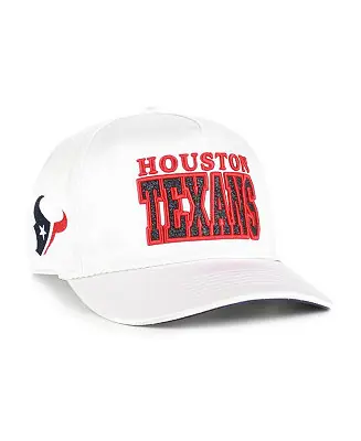 Women's White Houston Texans Outspoken Hitch Adjustable Hat Exclusive Offer