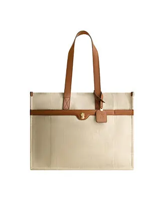 Don’t Miss Out Lurex Linen City Tote