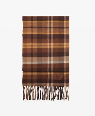 Women's Woolen Check Scarf Seasonal Sale
