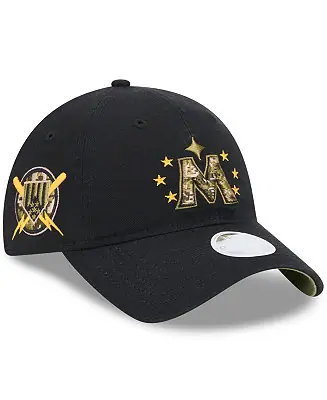 Women's Black Minnesota Twins 2024-Armed Forces Day 9TWENTY Adjustable Hat Order Now