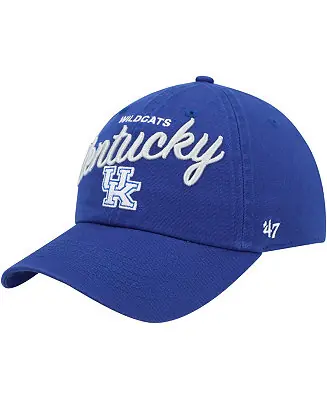 Exclusive Women's Royal Kentucky Wildcats Phoebe Clean Up Adjustable Hat
