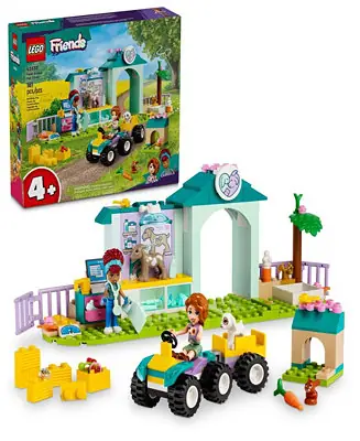 Friends Farm Animal Vet Clinic Pretend Play Toy 42632, 161 Pieces Special Offer