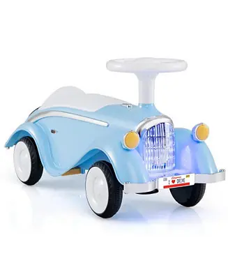 Free Returns Toddler Ride On Sliding Car with Horn and LED Headlight