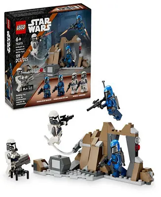 Star Wars Ambush on Mandalore Battle Pack Building Set 75373, 109 Pieces Best Choice