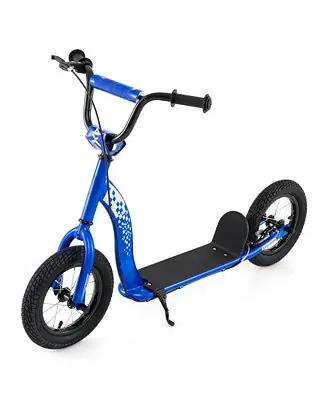 Youth Kick Scooter with Adjustable Height and Inflatable Wheels Mega Sale