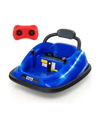 12V Kids Bumper Car Ride On Toy with Remote Control and 360° Spin Premium