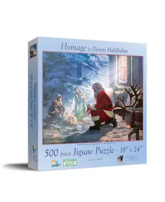 Top Pick Homage 500 piece Jigsaw Puzzle for Adults Christmas