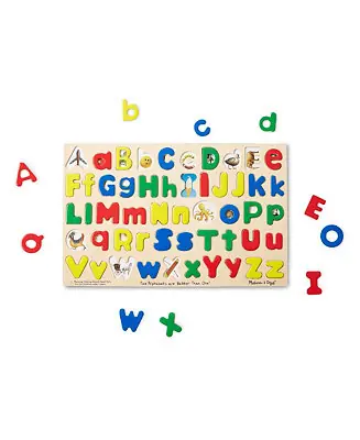 Don’t Miss Out Upper and Lowercase Alphabet Letter Wooden Puzzle