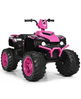 12V Kids Ride-On ATV with LED Lights and Treaded Tires Free Delivery