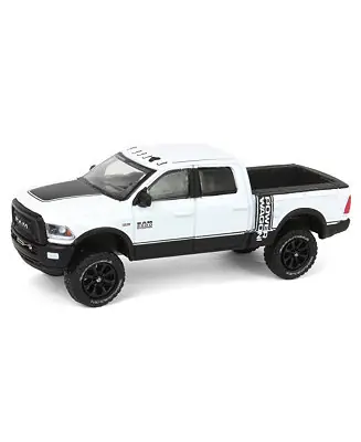 1/64 Lifted 2017 Ram 2500 Power Wagon Pickup Truck White Exclusive Place Order