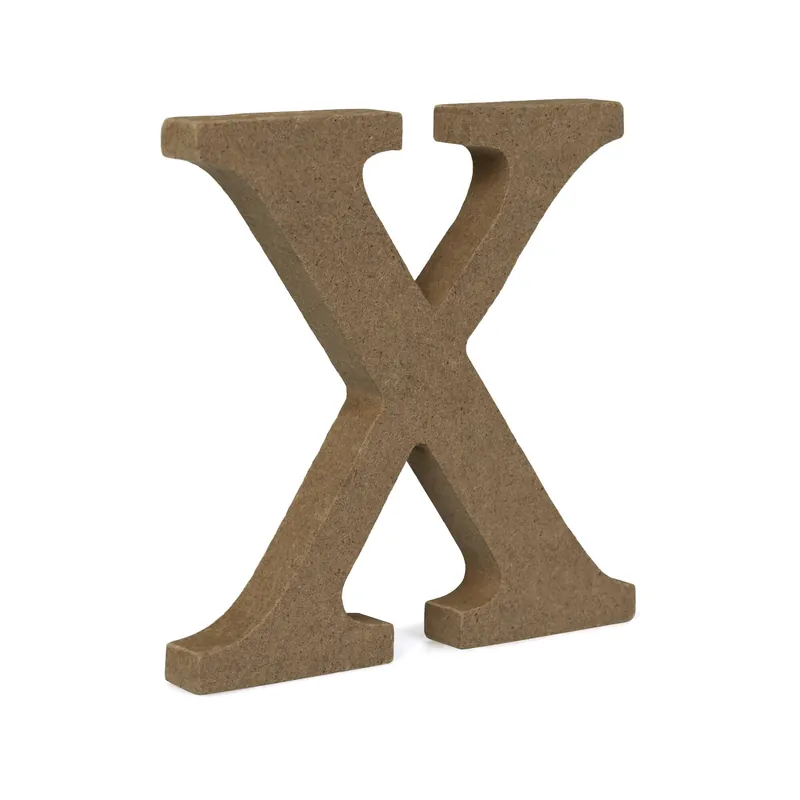 Save Now MDF Wooden Letter X 8cm