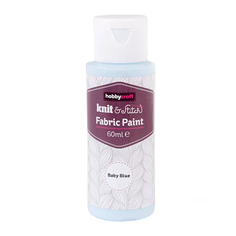 Baby Blue Fabric Paint 60ml Hot Picks