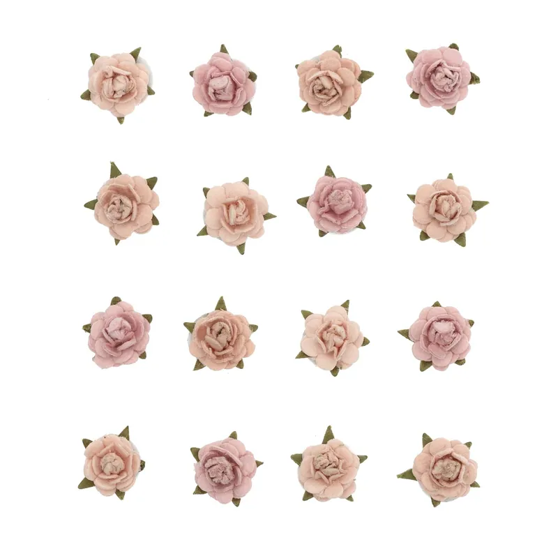 Pearl Pink Micro Rose Flowers 16 Pack Deal